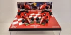 2 CAR SET 1:43 MINICHAMPS FERRARI 412T2 1995 ALESI BERGER FULL MARLBORO LIVERY