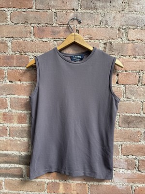 Vintage  S Max Mara Women s Tank Top, Sz Medium, Purple, Italy