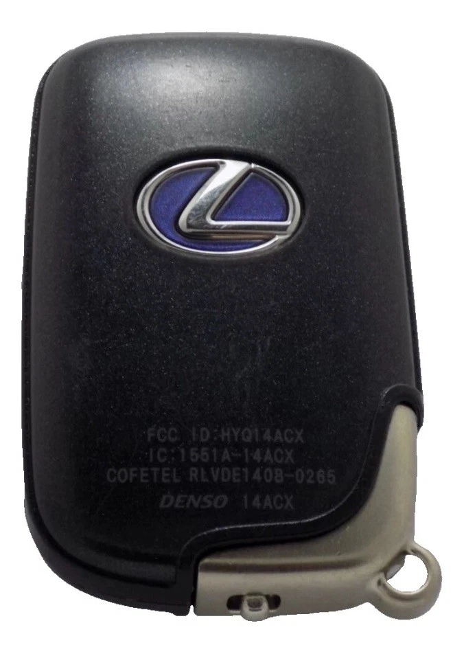 OEM 2011-16 LEXUS CT200h HÍBRIDO prox inteligente entrada sin llave mando a distancia llavero HYQ14ACX Foto 2 de 4