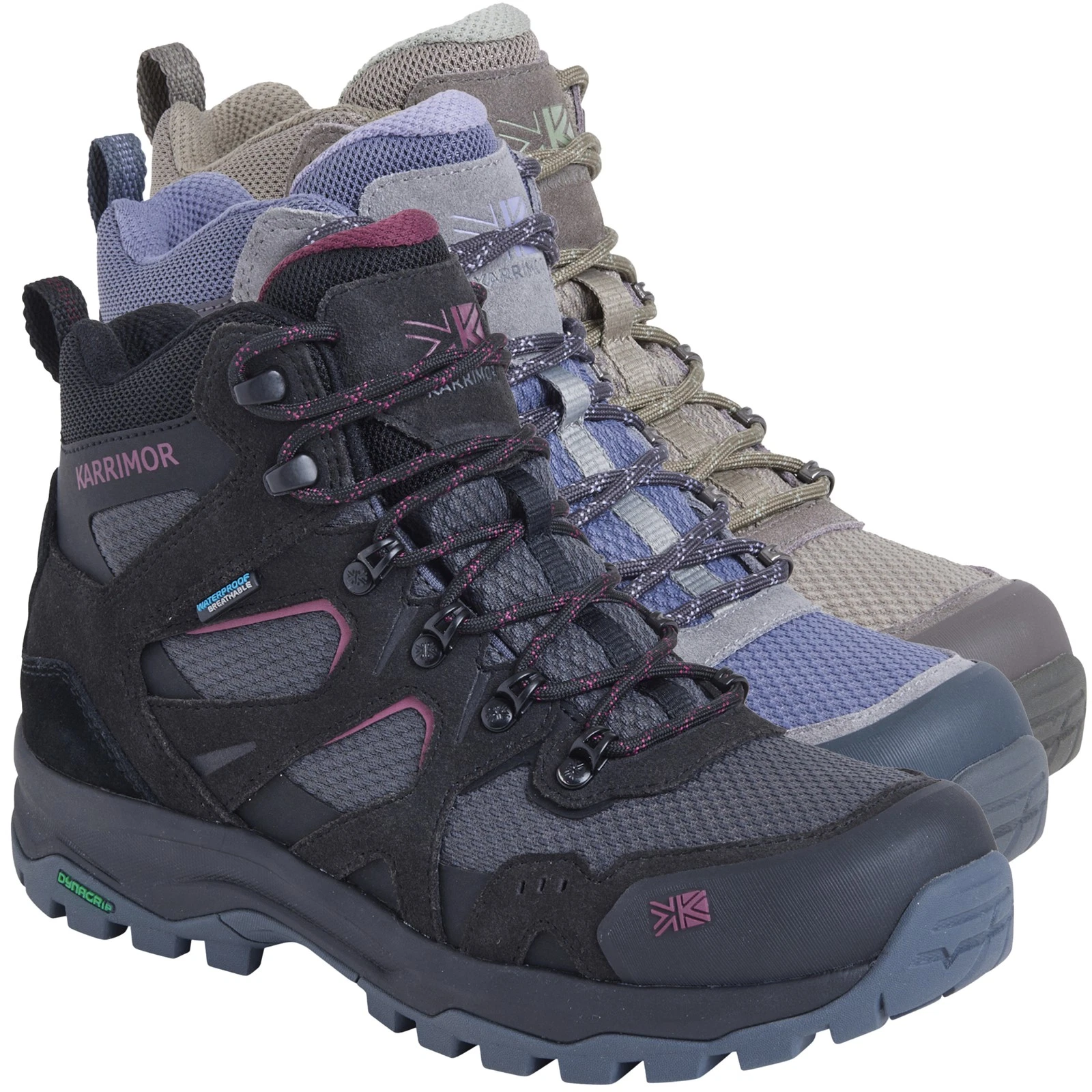 Womens Karrimor Bodmin Mid 6 Walking Hiking Trekking Boots Sizes 4 to 8
Opens in a new window or tab
