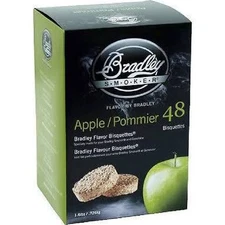 Bradley Smoker 48 Apple Flavor Wood Bisquettes