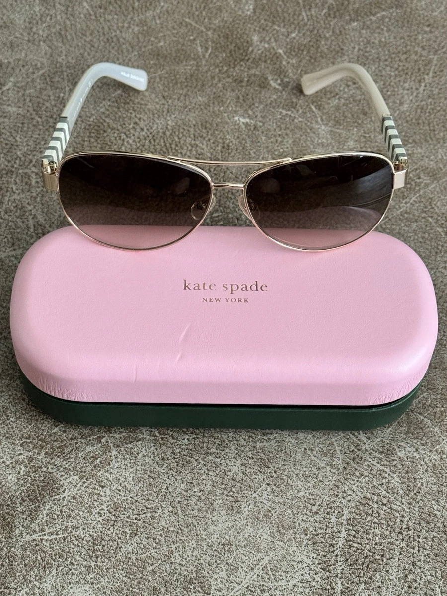 kate spade new york Gold Aviator Sunglasses for Women for  display picture 2