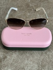 Kate Spade KS Metal Sunglasses Dalia/s OW89/Y6 Gold Brown Gradient Lens 58mm