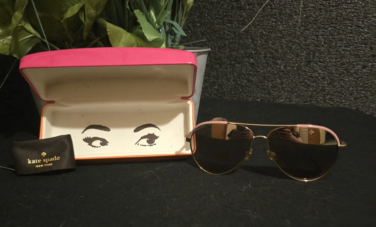 Kate Spade Saturday Women Pink/Ivory Sunglasses Pre-own Kate Spade Calley 0HT8 00 Women main image 3