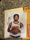 Jalen Brunson Signed New York Knicks Original Basketball Photo 8x10