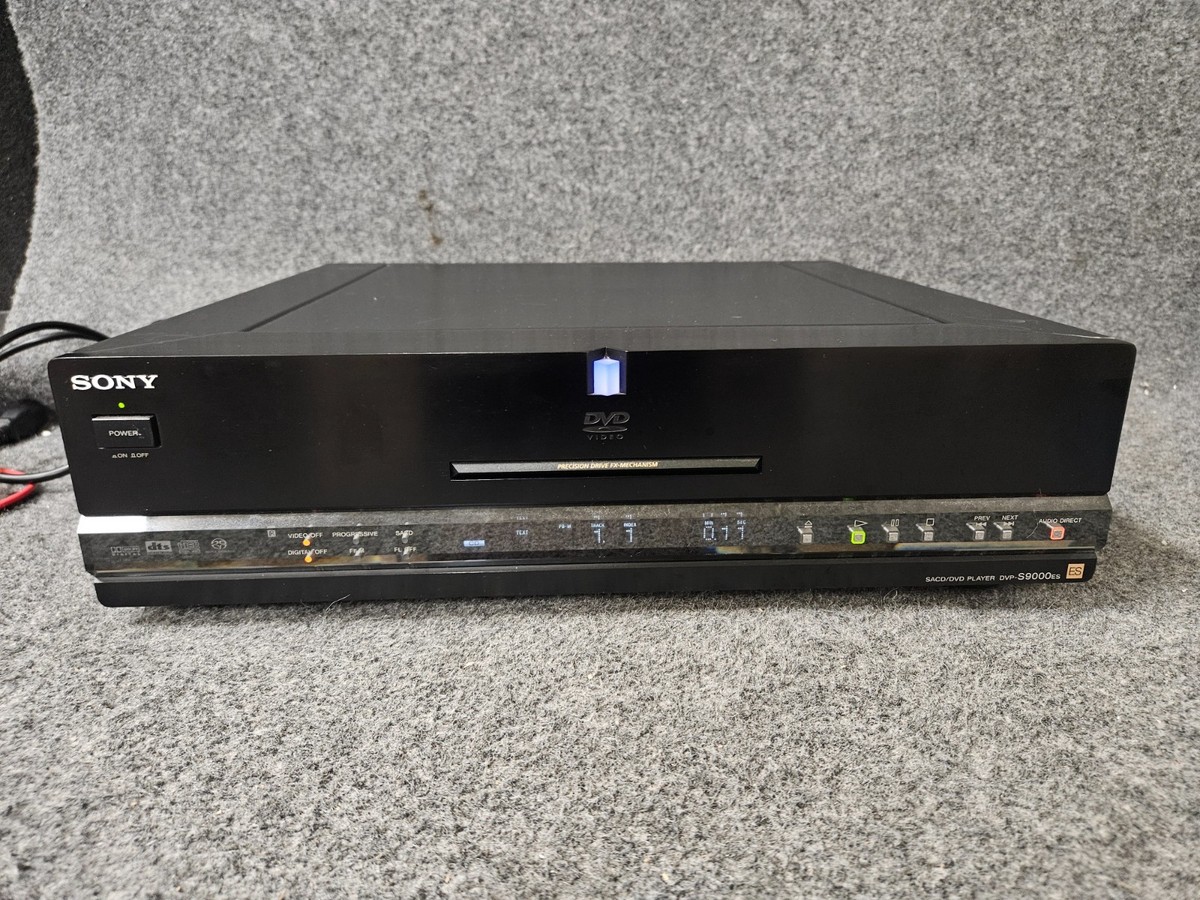 SONY 高級SACD/CD/DVDプレーヤー DVP-S9000ES☆完動美品 Sony DVP