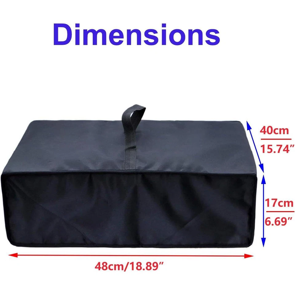 Turntable Dust Cover Turntable Sleeve Dustproof Folded Practical Soft Protector - Image 2 of 4
