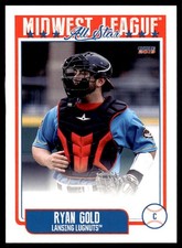 2019 Ryan Gold Choice Minor League Rookie Card Midwest All-Star Game