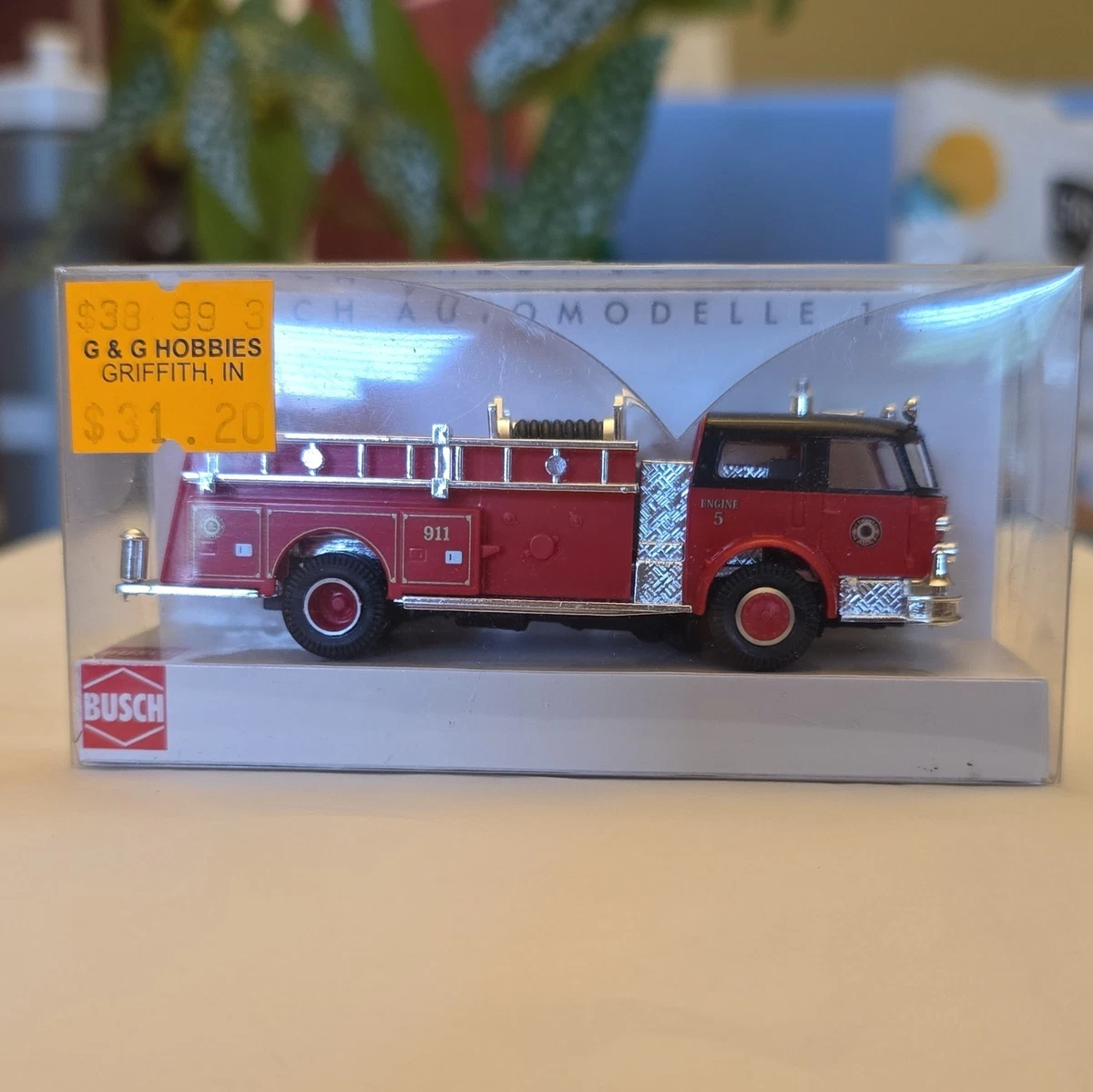 Busch 1:87 Scale Diecast Fire Vehicles for sale | eBay