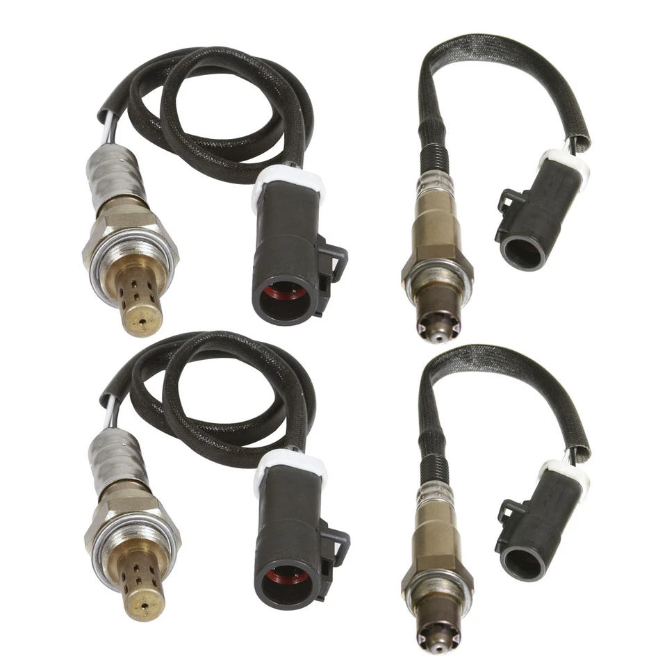 Sensor de oxígeno aguas arriba y aguas abajo 4 piezas para Ford Explorer Mercury Mountaineer 2004-2010 Foto 2 de 4