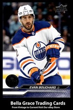 2023-24 Upper Deck Evan Bouchard #71 Edmonton Oilers NHL Hockey