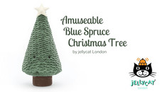Jellycat Amuseable blue spruce small Christmas tree New With Tags *FAST DELIVERY