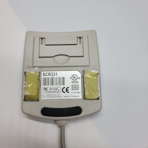 Sun Microsystems SCM SCR331 USB Lecteur de Carte à Smart Carte CAC - Testé, Fonctionne ! - Photo 3/3