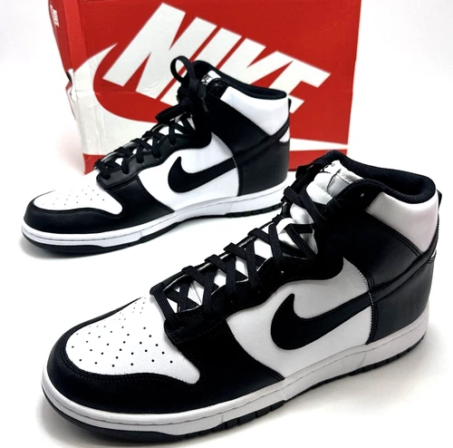 Nike Dunk High Retro Black White Panda DD1399 105 Men's Size 10