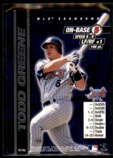 2000 MLB Showdown 1st Edition Base Todd Greene Anaheim Angels #007