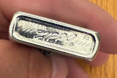 VINTAGE ZIPPO MILITARY LIGHTER USED USMC MARINE CORPS ZB7 | eBay