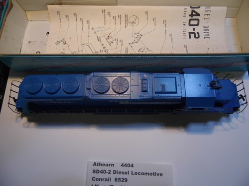 Locomotora diésel HO - Athearn 4404 - SD40-2, CONRAIL 6529 LN - Imagen 3 de 3