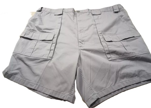 Cargo Shorts 44x7 Weekender Brand Sportswear ~ Light Gray ~ Poly/Cotton ~ Nice+ - Picture 2 of 6