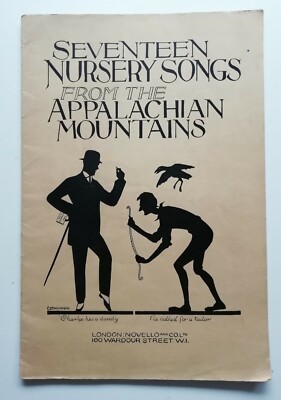 17 Kinderlieder Appalachen Berge Cecil J Sharp 1951 VINTAGE FOLK AMERICA