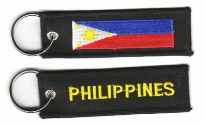 Schlüsselanhänger Philippinen Anhänger Fahne Flagge