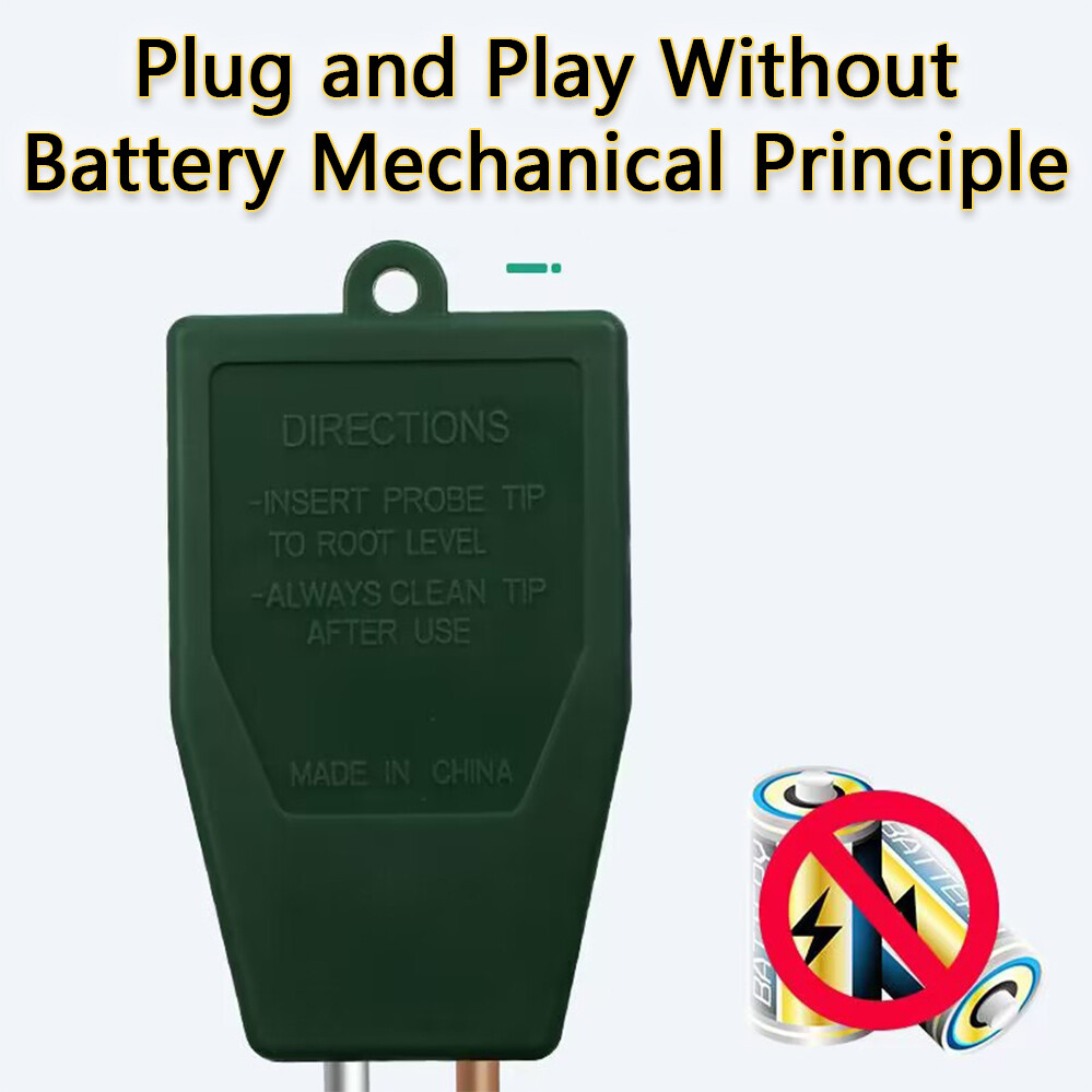 3 in 1 Soil PH Tester Moisture Sunlight Light Test Meter for Garden