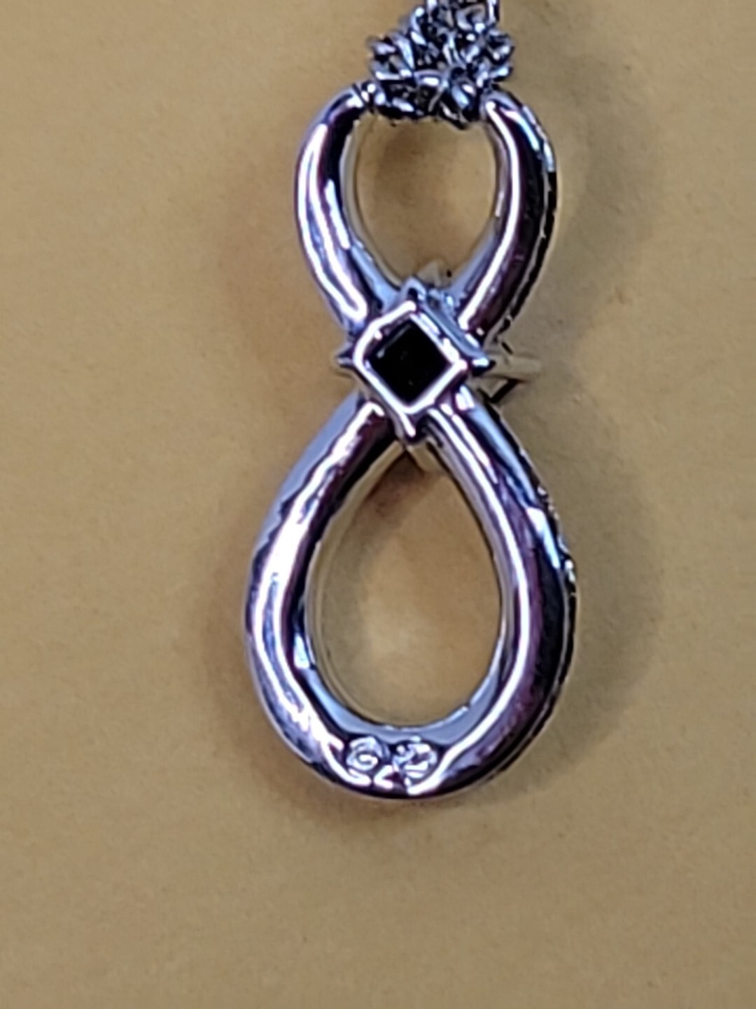 Swarovski Infinity Necklace - image 6