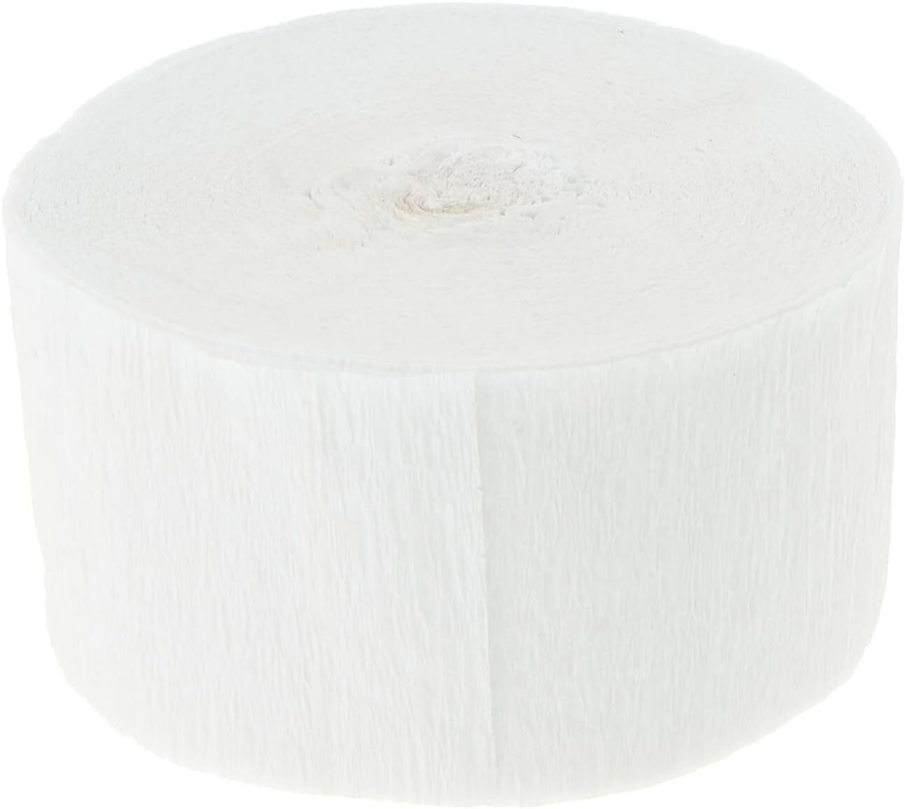 Amscan 18202-08 - Гирлянды из белой гофрированной бумаги для украшения вечеринок - 24 м