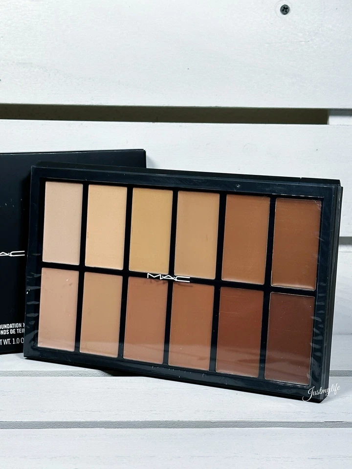 MAC Pro Palette Full Coverage Foundation x 12 Shades, Full Size, New in Box - Image 3 of 4