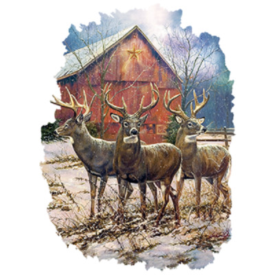 Three Kings Deer/ Barn T-shirt    Sizes/Colors