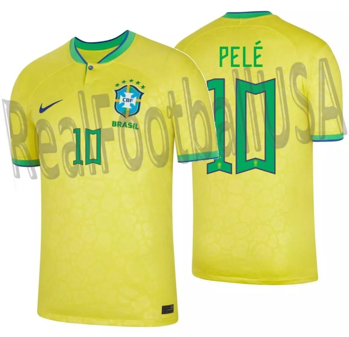 NIKE PELE BRAZIL HOME JERSEY FIFA WORLD CUP 2022