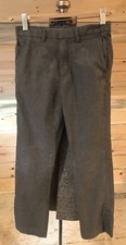 Crewcuts BOWERY Slim Fit Graphite Gray Dress Pants Boys' size 8
