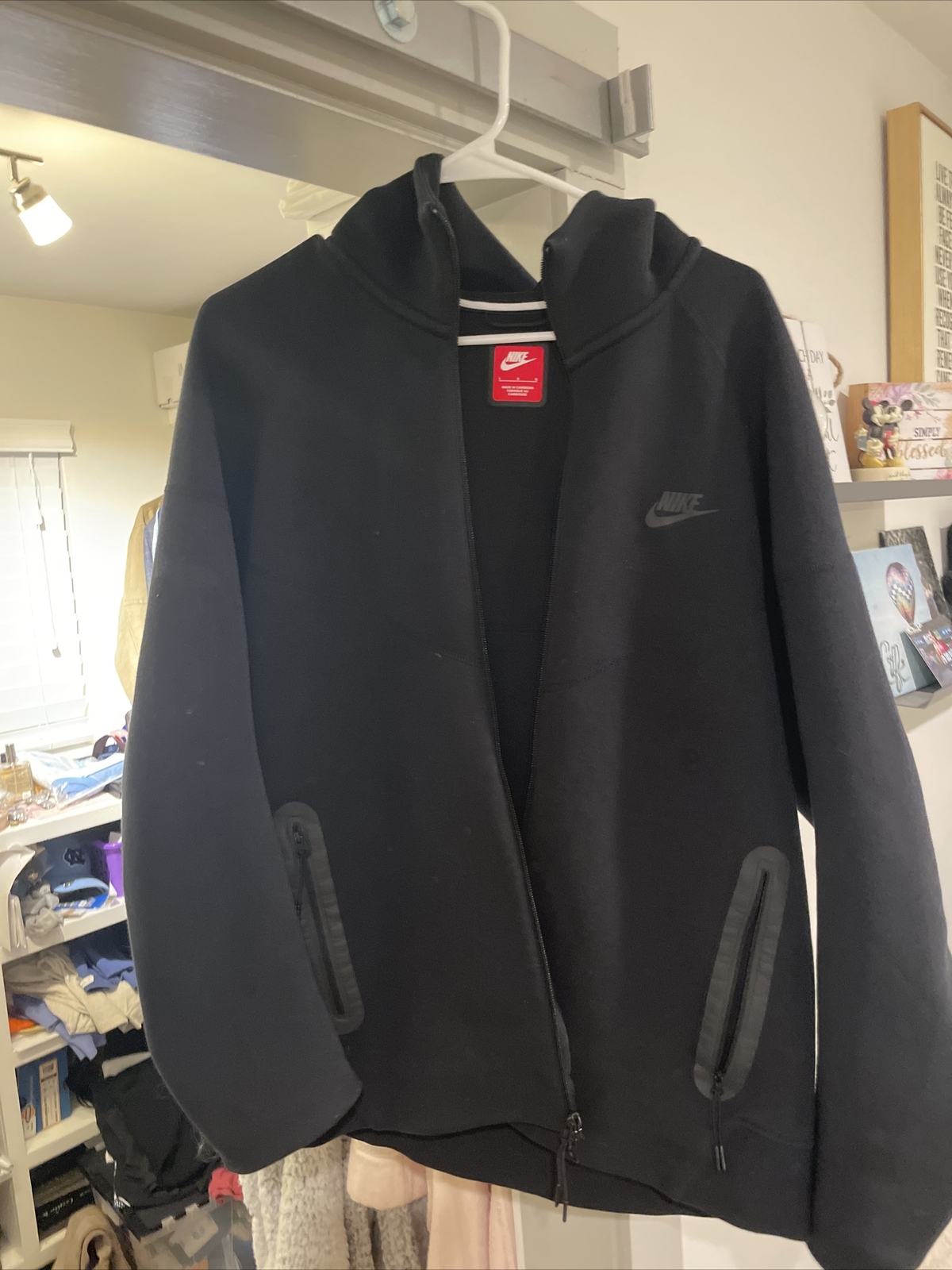 Mens Nike Sportswear Tech Fleece Windrunner Full Zip Gem