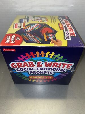 Grab & Write Social-Emotional Prompts - Gr. 3-5 Brand New Sealed!