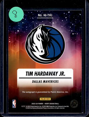 2023-24 Hoops #HI-THJ Tim Hardaway Jr. Hoops Ink | eBay