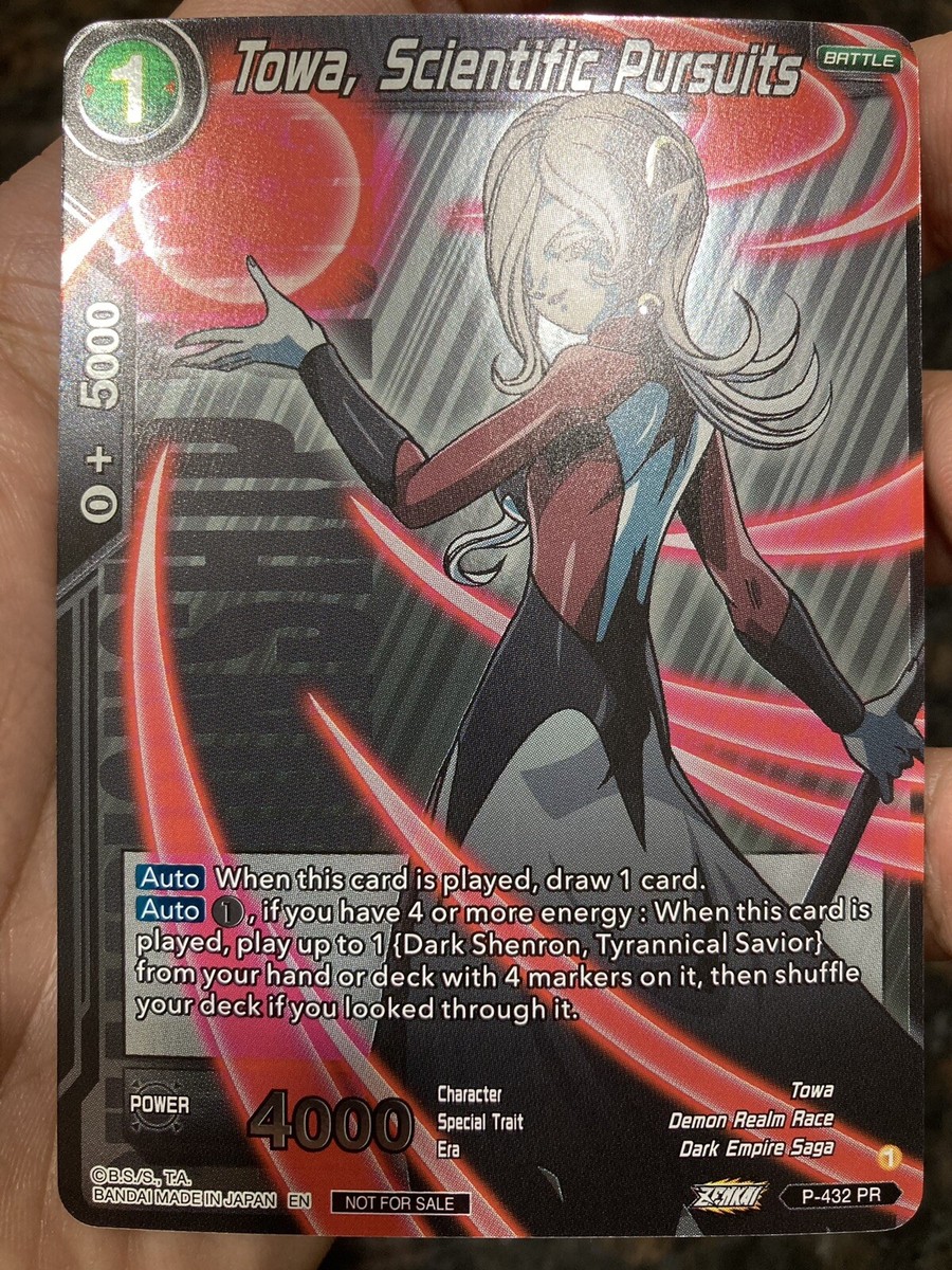Towa Scientific Pursuits Championship 2022 Foil Dragon Ball Super