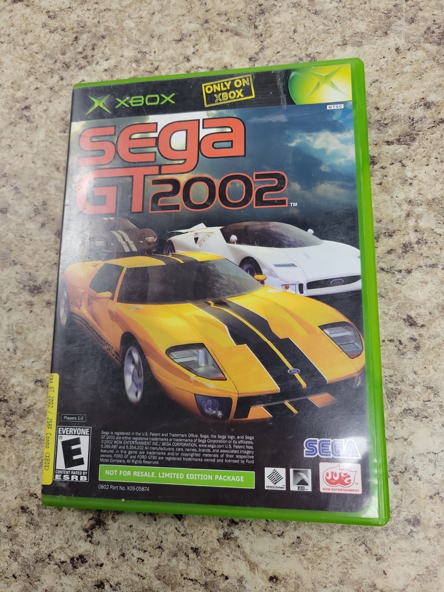 JSRF Jet Set Radio Future & Sega GT 2002 Original Microsoft Xbox