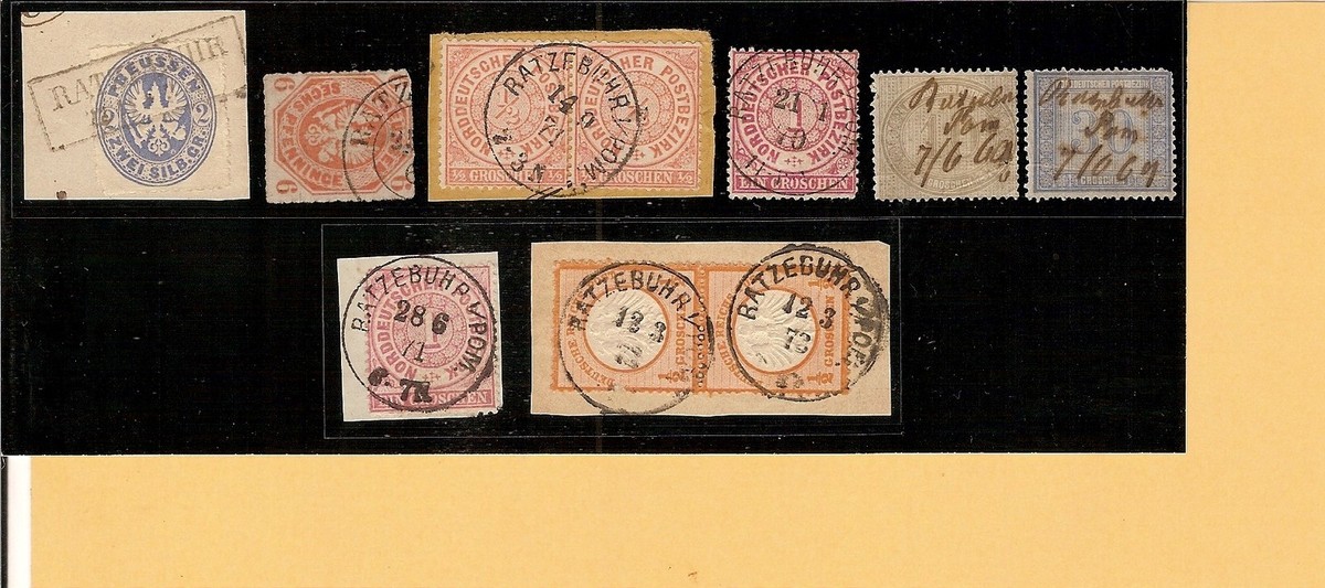 Preußen / RATZEBUHR 8 feinst-Kabinett-Stücke, anschauen! | eBay