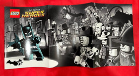 LEGO DC SUPER HEROES SDCC 2014 + 2015 PROMO 2 Books w/ POSTER