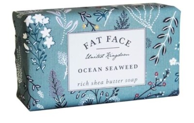 The English Soap Company   FAT FACE Ocean Seaweed Soap 200g/7oz