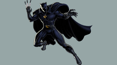 Superheroes black panther super heroes art Stitched Gaming Mat Desk 21626