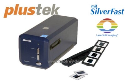 Plustek OpticFilm 8100 Scanner mit SilverFast SE Plus 9  - DIA NEGATIV SCANNER