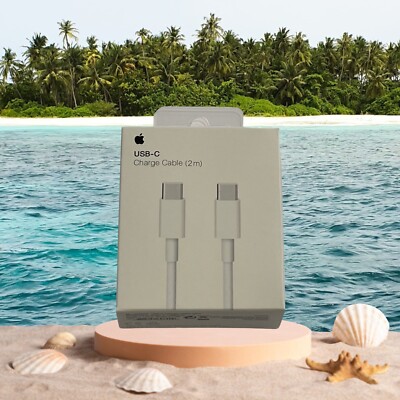 USB Type-C to USB Type-C Charge Cable Für Apple A1739 2meter -MLL82ZM/A