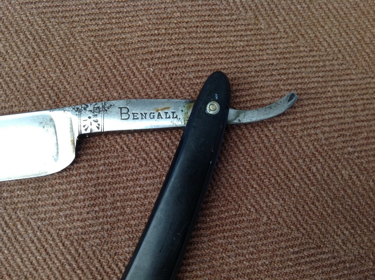 剃刀　Bengall vintage England Vintage Bengall Sheffield Straight Razor - Made In England