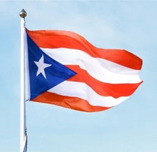 12 Puerto Rico 3x5 FT Flag US Commonwealth Caribbean Man Cave Bandera Latin