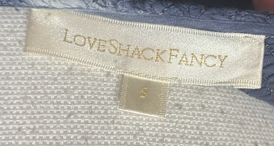 LoveShackFanvy Cedria Dress in Midnight Hand Dye Size S Tie Dye Smocked ...
