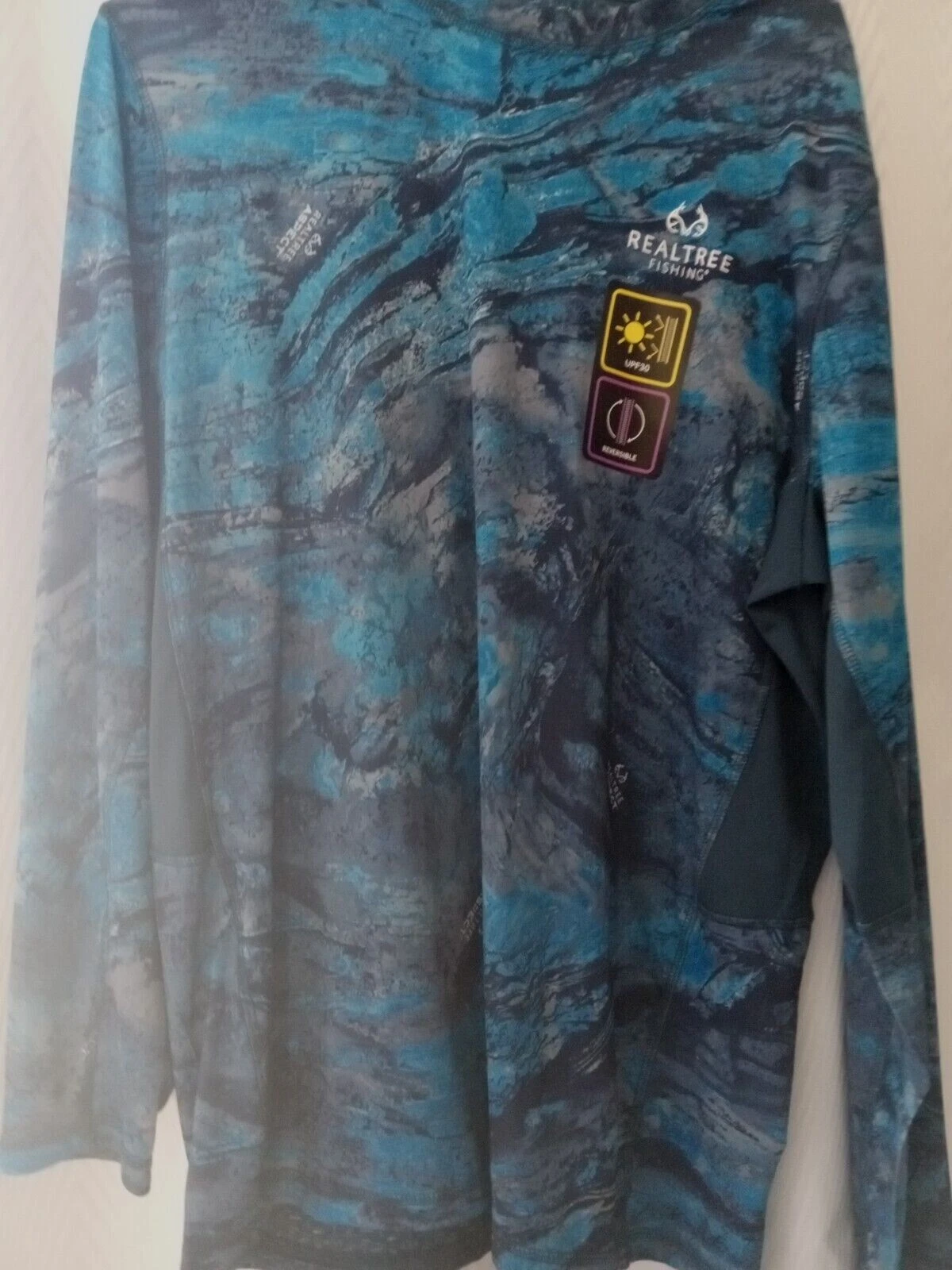 Realtree Fishing Shirt Mens M, L, 2xl Blue Water Camo Pattern Reversible
Opens in a new window or ta