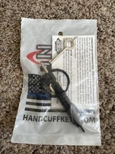 Zak Tool ZT15 Handcuff Key Extension Tool w/ Swivel Key Ring, Black