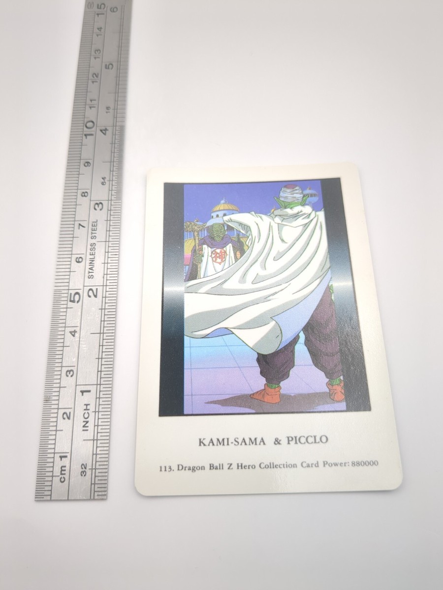 Kami-Sama & Picclo #113 Dragon Ball Z Hero Collection Card Kami-Sama & Picclo #113 Dragon Ball Z Hero Collection Card
