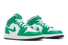 Air Jordan Air Jordan 1 Mid GS Lucky Green DQ8423-301 Men's Shoes