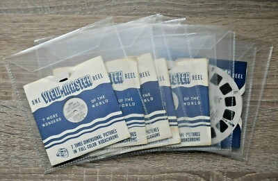 VINTAGE VIEWMASTER ROLLEN 3001-5242 - AUS DROPDOWN-LISTE AUSWÄHLEN - KOMBINIERTER VERSAND
